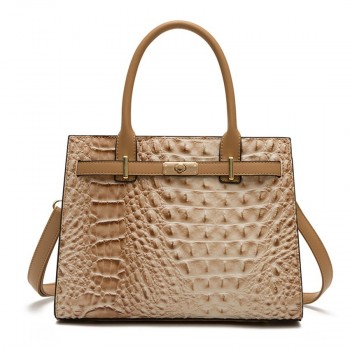 Luxury Crocodile Pattern Lady Handbag Women Shoulder Bags Designer Famous Brand Leather Crossbody